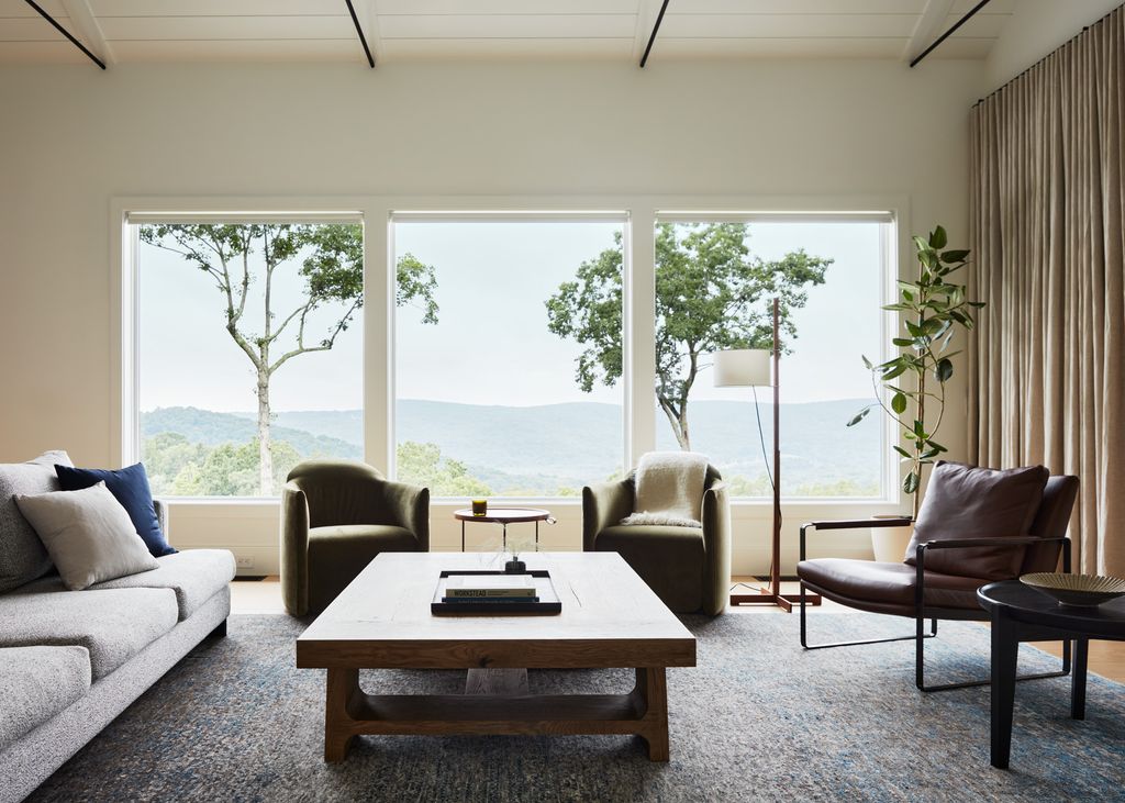 Living modern minimalist amenajat cu Cereo